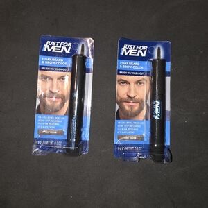 Black Beard & Brow Color